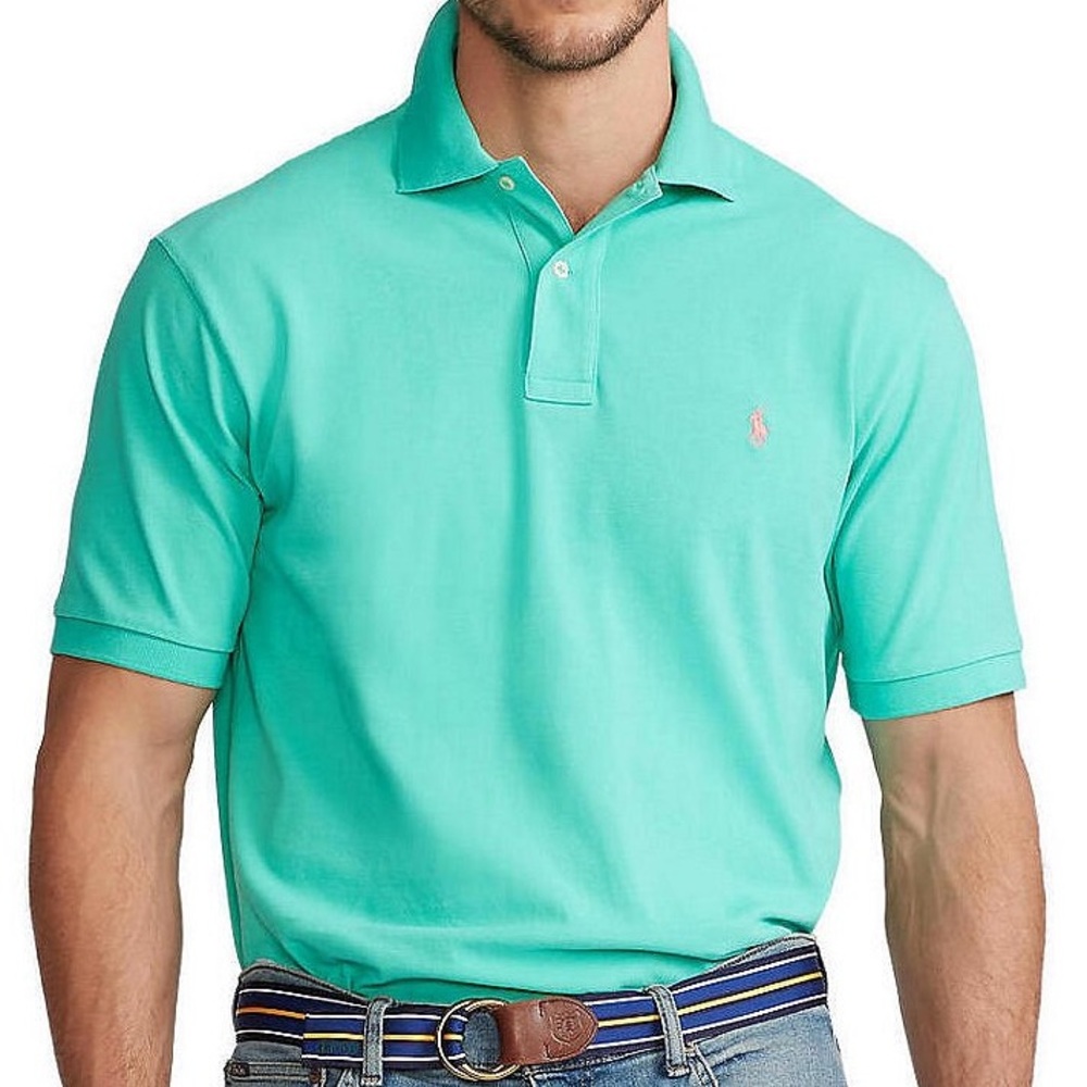 Men's Classic Polo Ralph Lauren, sunset green  3XL